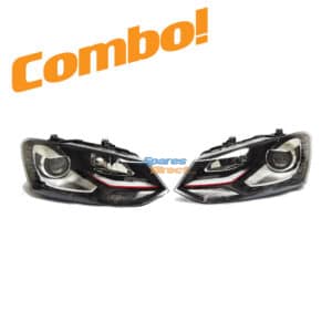 VW Polo 6 GTI LED Headlight Electric W/Projector Set 10-15